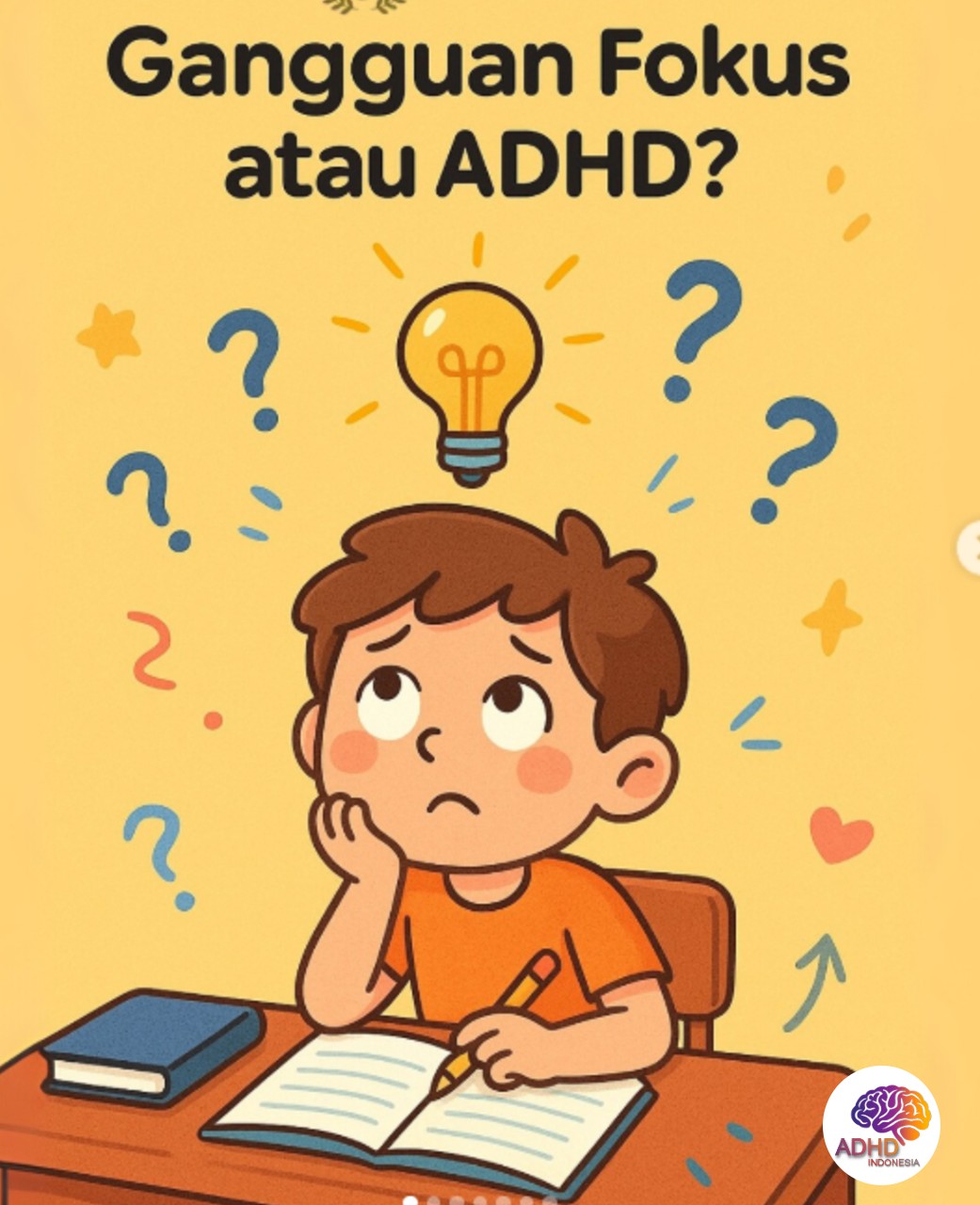 ADHD dan Kesulitan Fokus Anak: Edukasi untuk Keluarga di Kabupaten Nagekeo