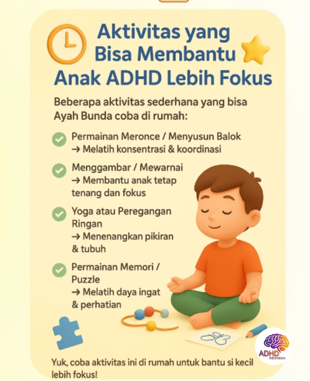 Pendekatan Edukatif yang Tepat untuk Anak ADHD di Kabupaten Nagekeo
